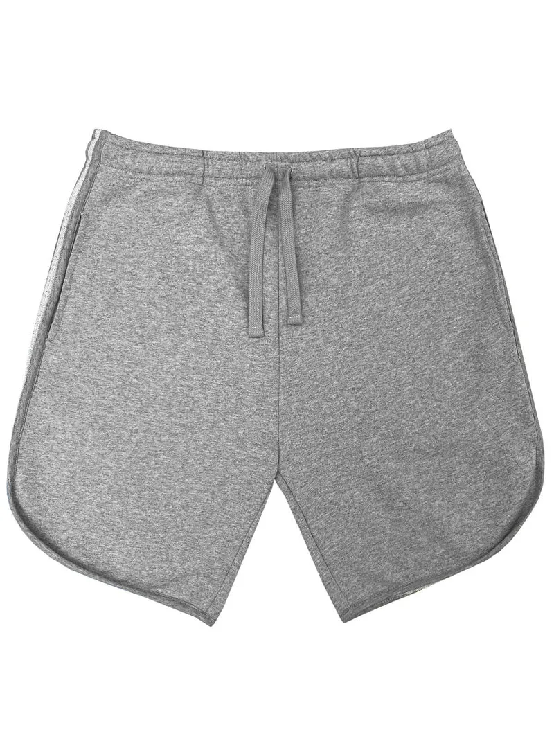 SODA - Genderless Terry Shorts - GREY HEATHER