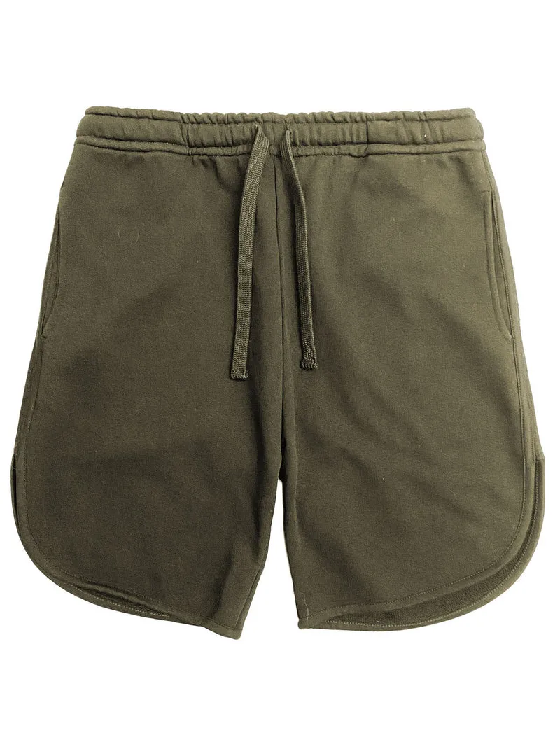 SODA - Genderless Terry Shorts - MILITARY