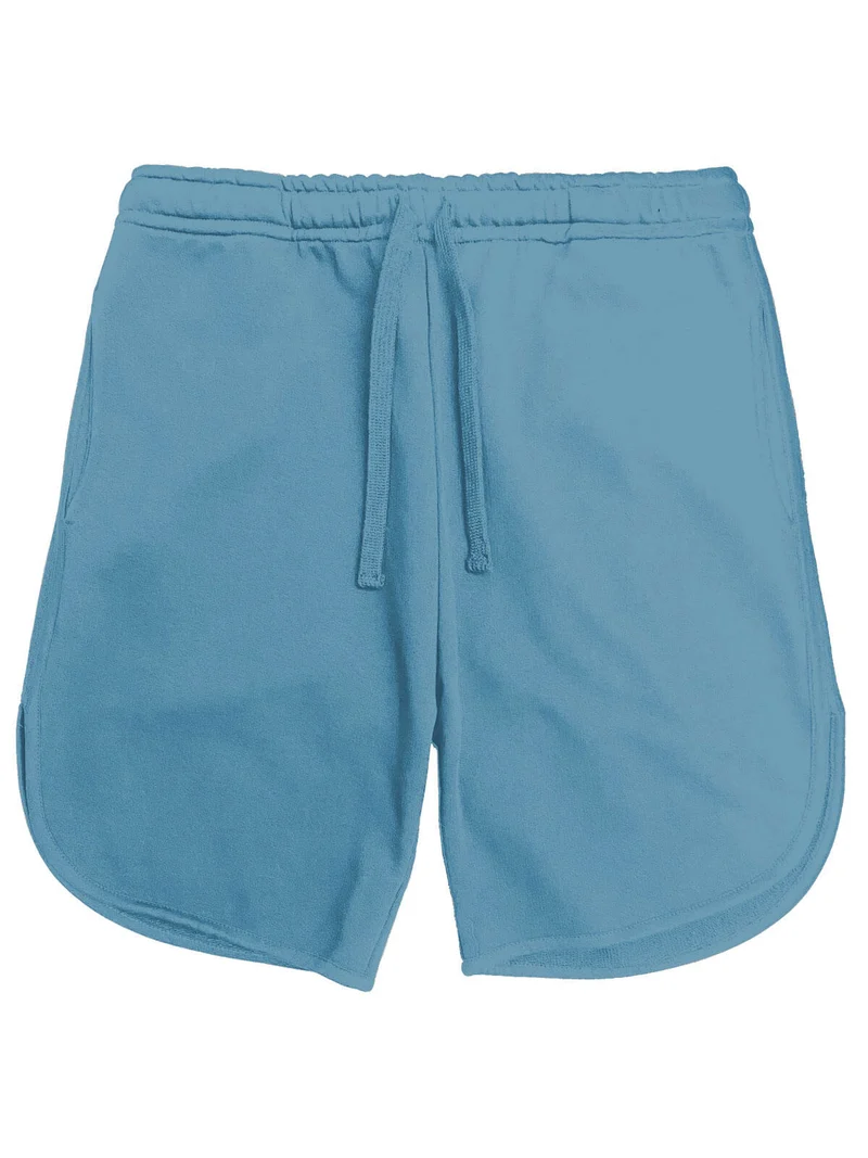 SODA - Genderless Terry Shorts - POWDER BLUE