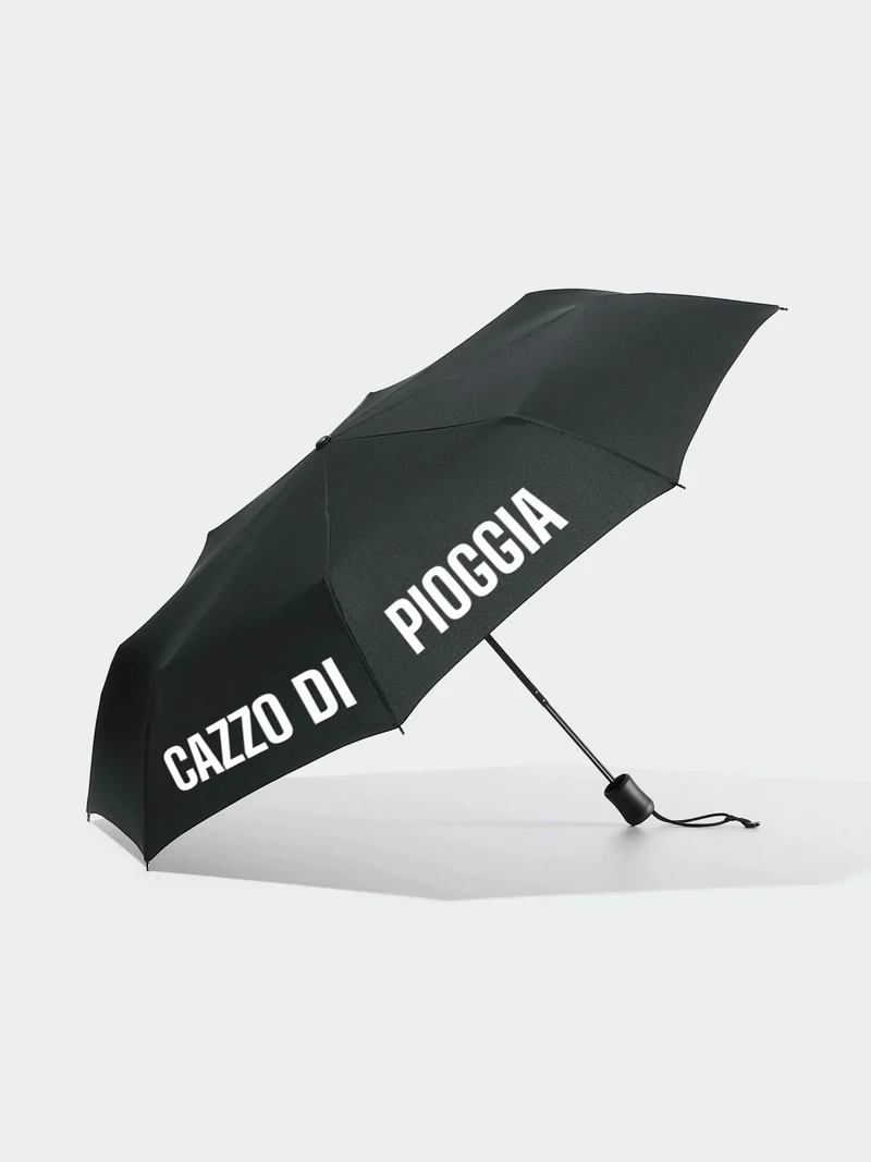 SODA STUDIO - ombrello mini "cazzo di pioggia"