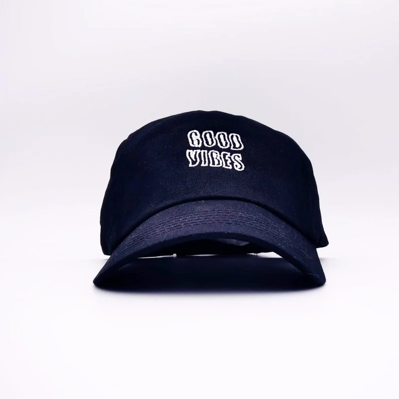 Soda Studio - Cappello Baseball Good Vibes - Black/white