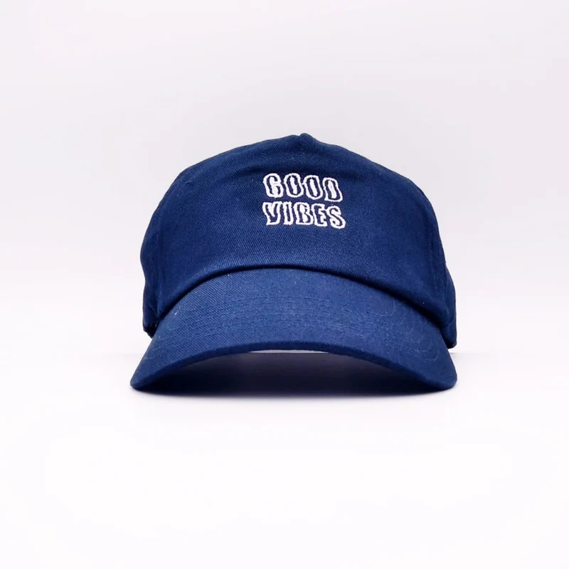 Soda Studio - Cappello Baseball Good Vibes - Navy/white