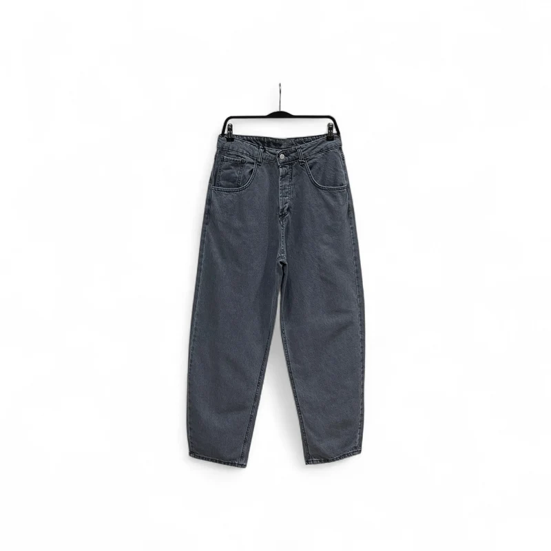 Soda - jeans Barrell fit - Black stone washed