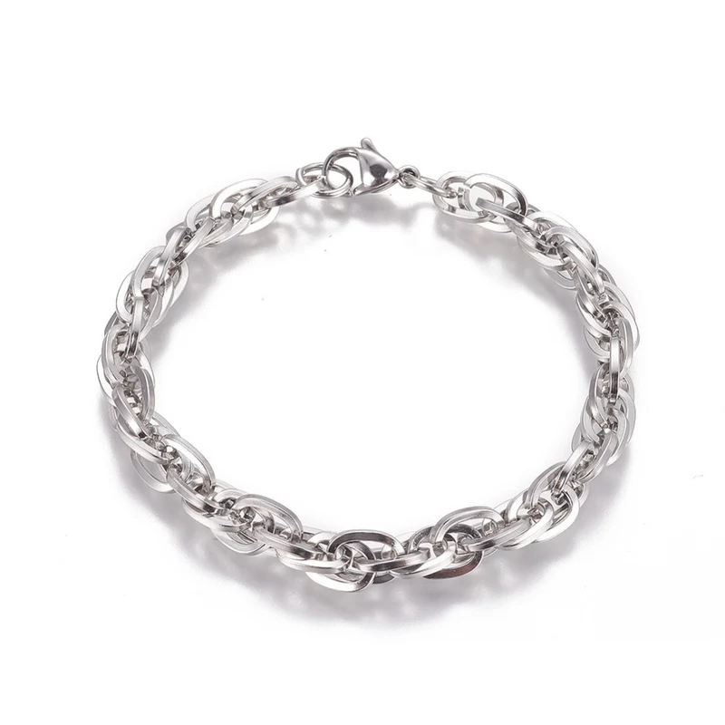 SODA - Bracciale maglia Marinara doppia 6mm