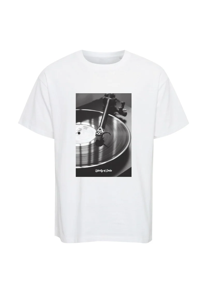 Liberty - T-Shirt 33 giri - Bianco