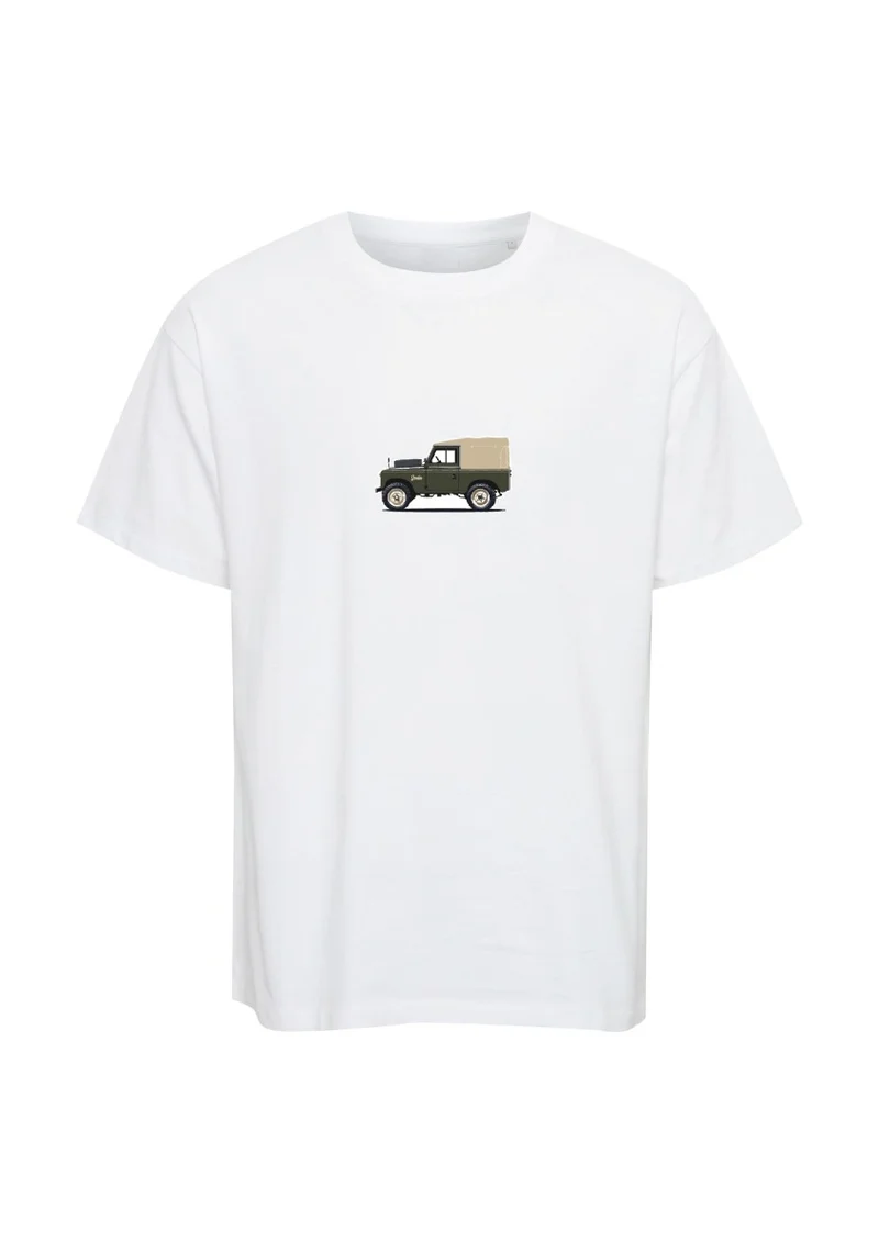 Soda Studio - T-Shirt Land Lover - Bianco