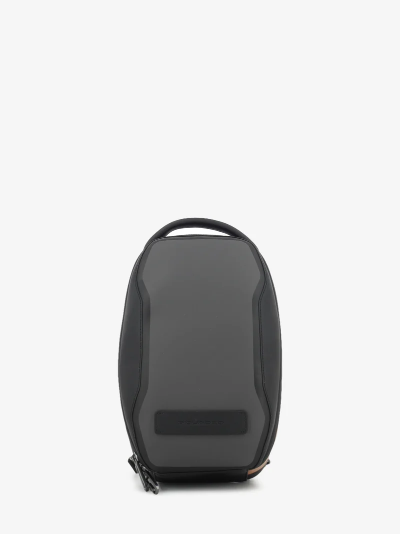 Zaino monospalla da uomo nero