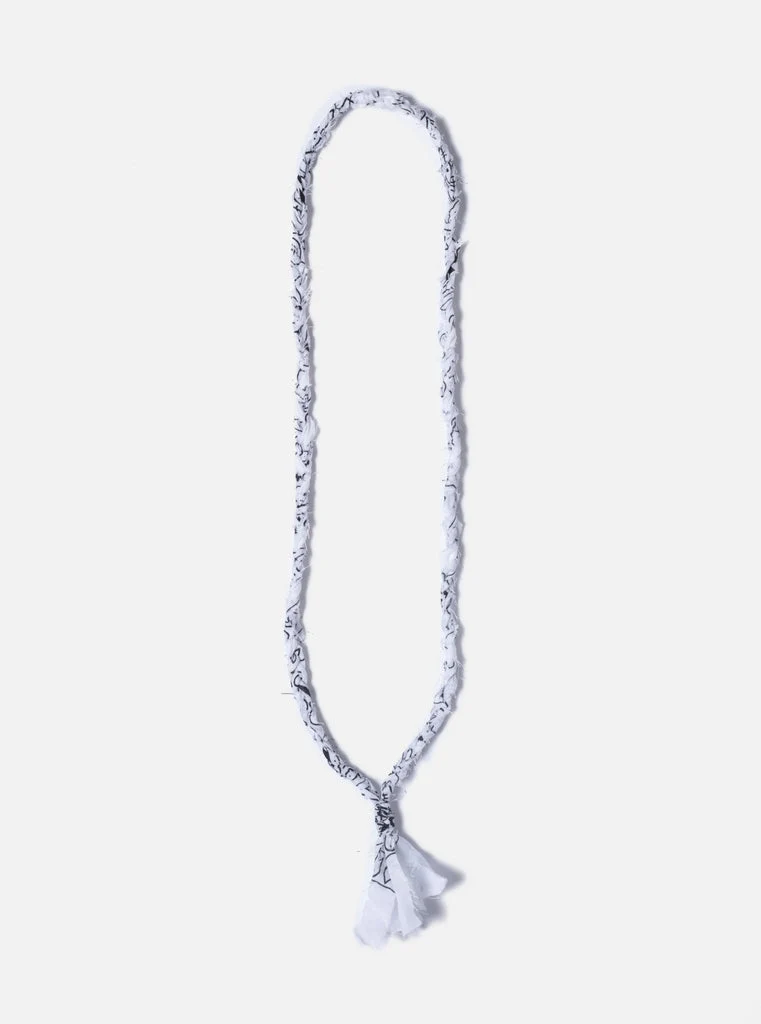Soda - Collana Nazaré - Bandana intrecciata Bianca