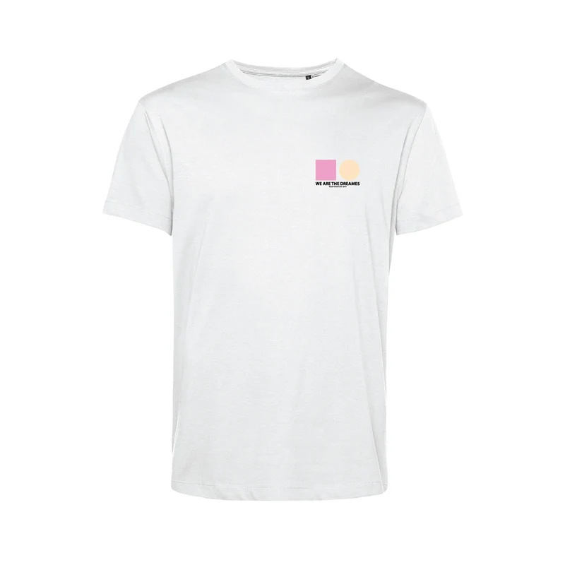 Soda Studio - T-Shirt Geometric Bianco - Magenta