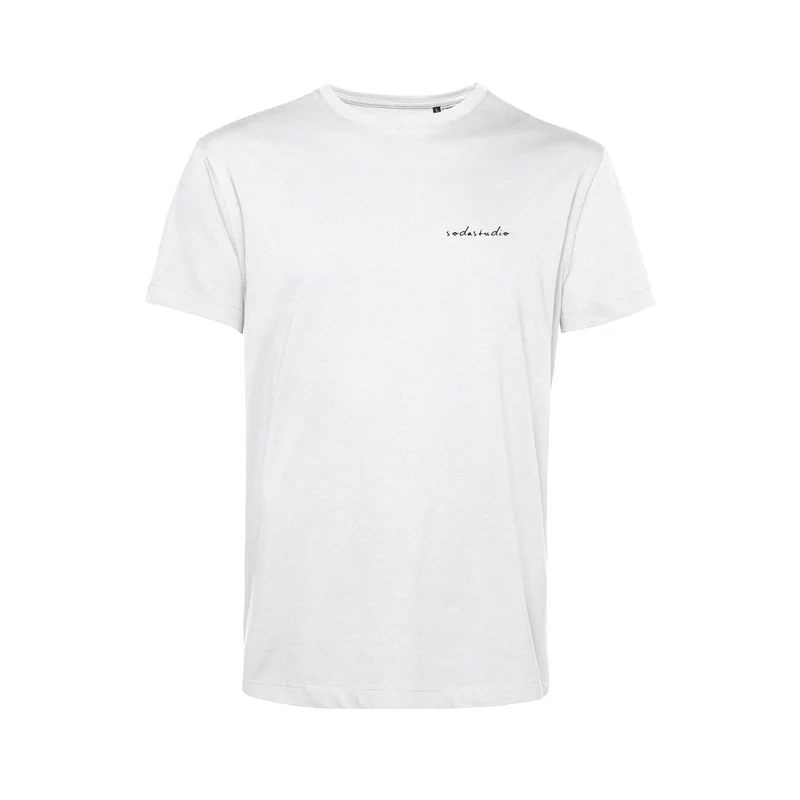 Soda Studio - T-Shirt People Blu - Bianco