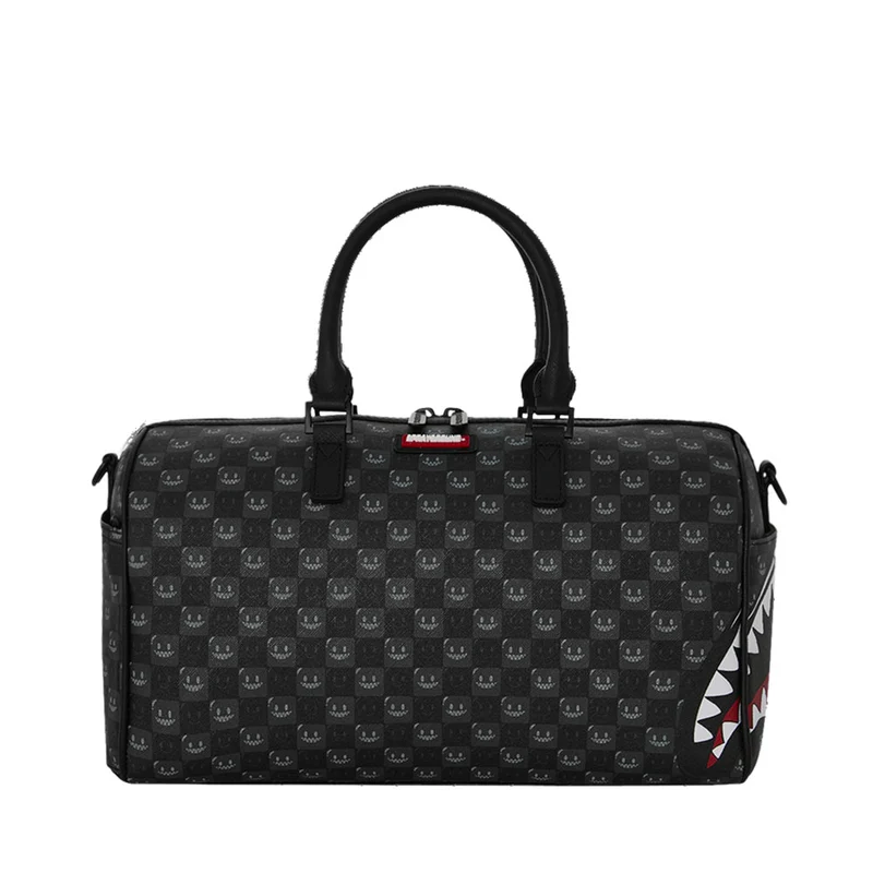 Bauletto Unisex SPRAYGROUND stampa Sharks in Paris WTF Bubbly Black Check