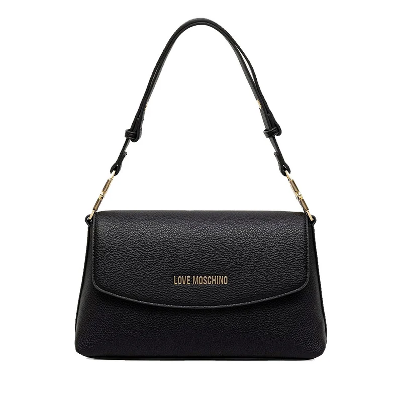 Borsa Donna a Spalla LOVE MOSCHINO linea Jewel Nero