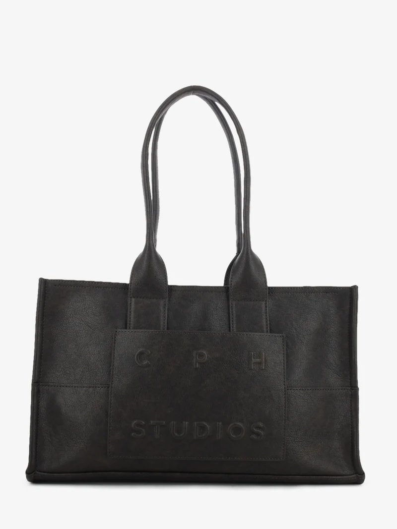 Bag recycled vintage brown