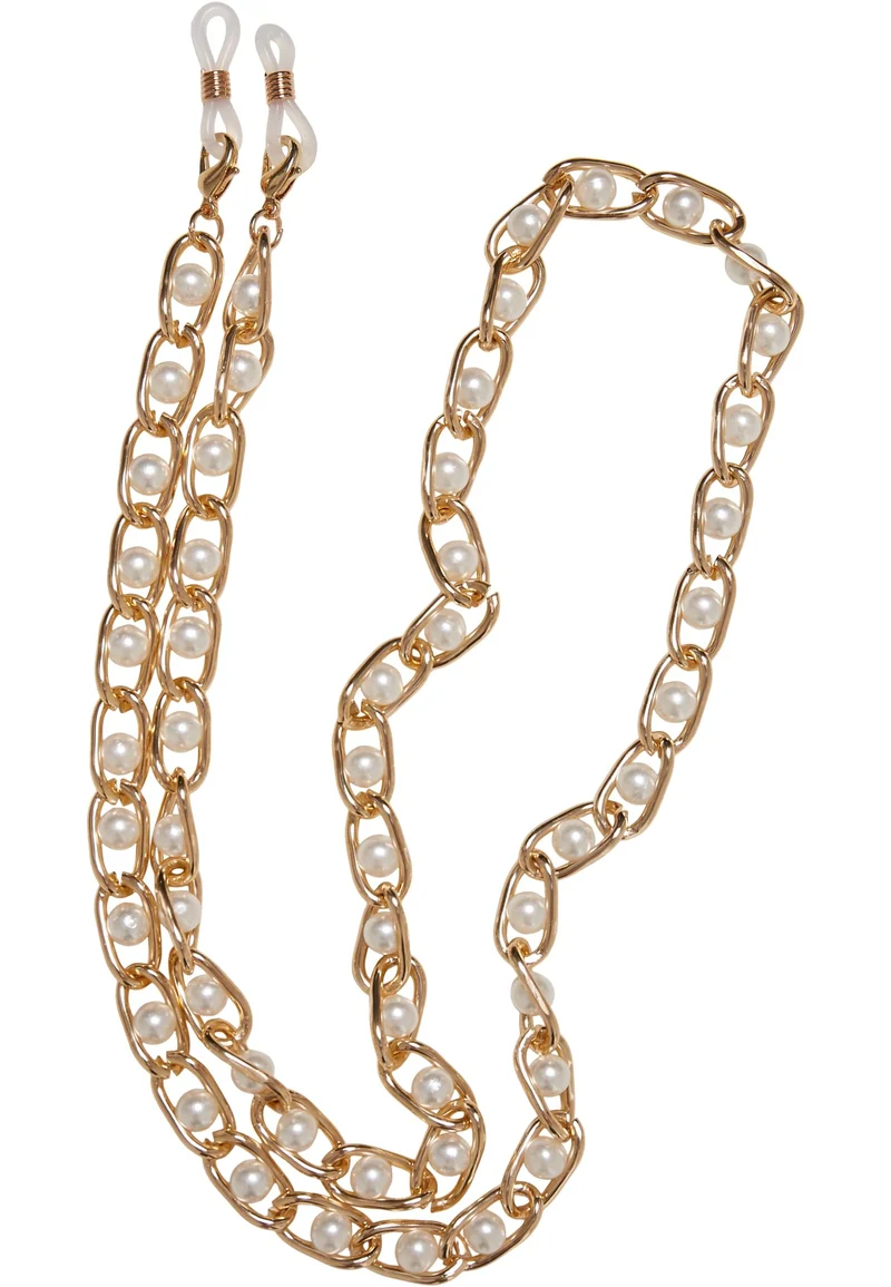 SODASHADE - catenella per occhiale da sole - gold con perle