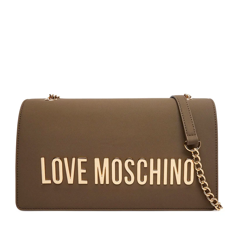 Borsa Donna a Spalla e a Tracolla LOVE MOSCHINO linea Bold Bag color Fango