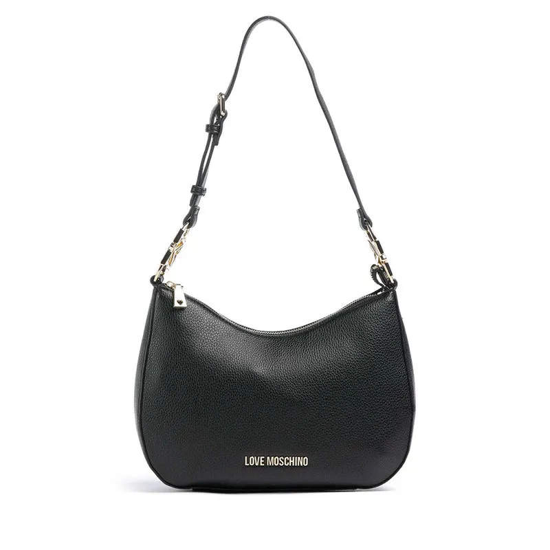 Hobo Bag Donna LOVE MOSCHINO linea Jewel Nero