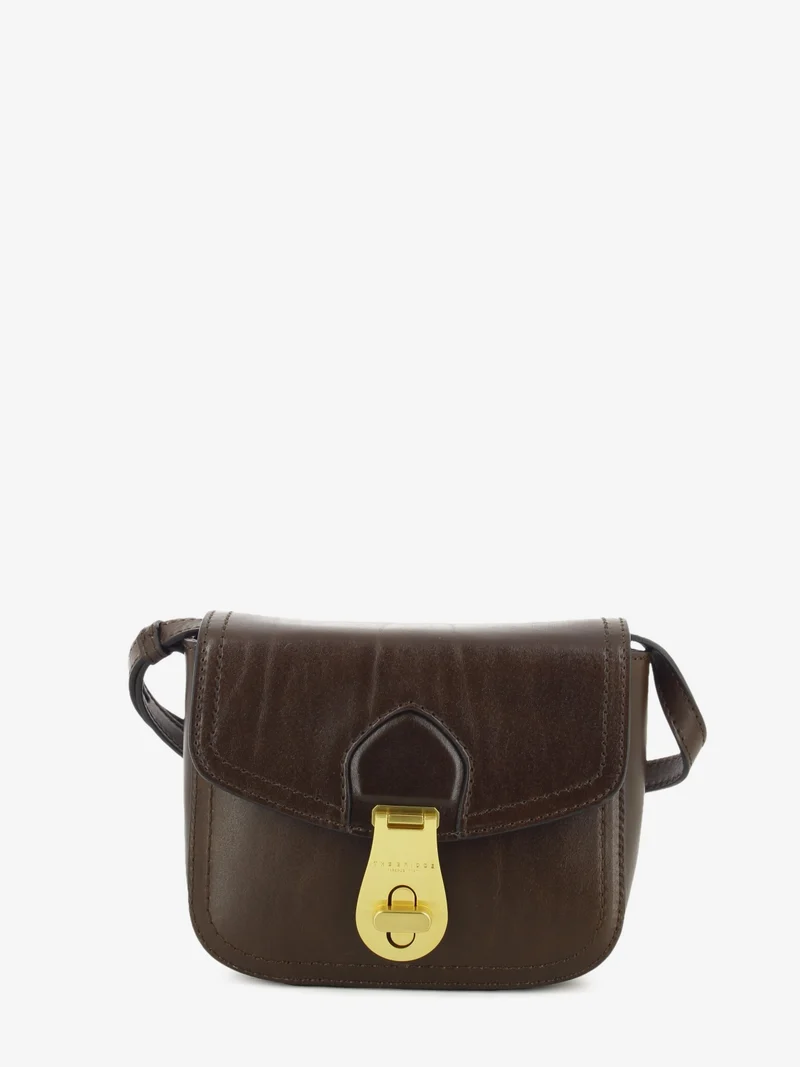 Crossbody Mia moka / gold