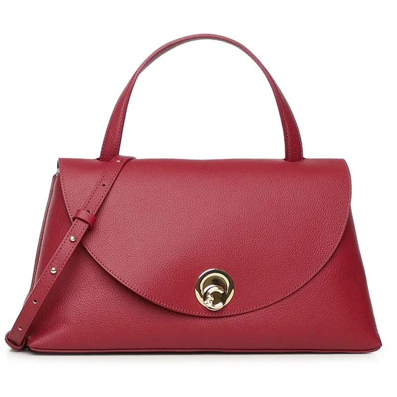Borsa Donna a Mano COCCINELLE Linea Nikla Medium Colore Ribes - Prune