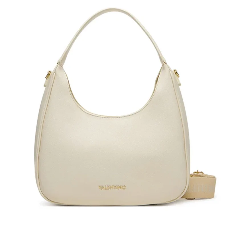 Borsa Donna Hobo a Spalla VALENTINO BAGS linea Doris Re Colore Ecru