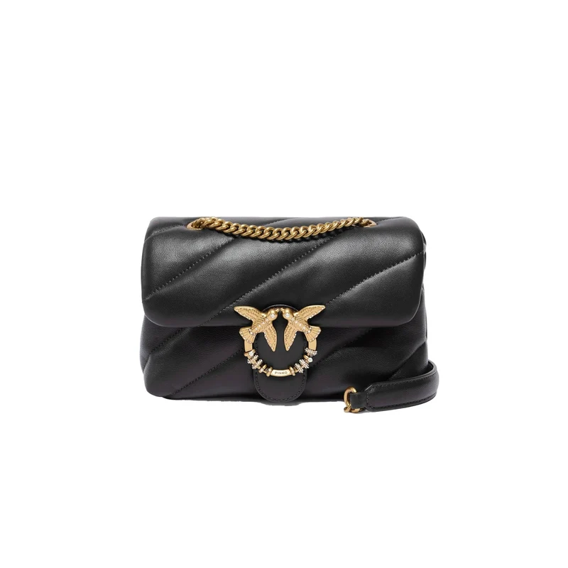 Borsa Donna Puff Mini logo strass
