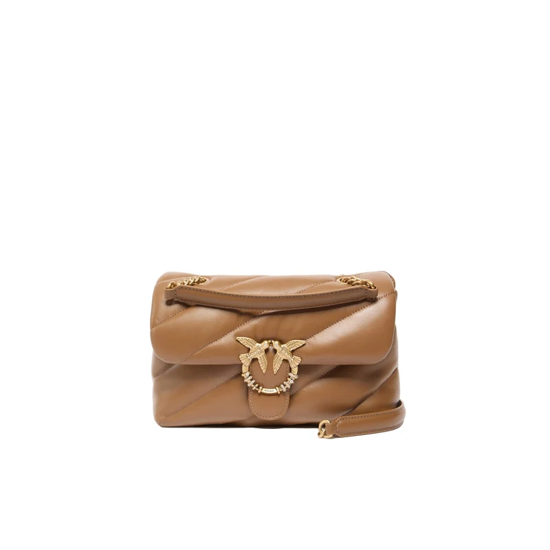 Borsa Donna Puff Classic logo strass