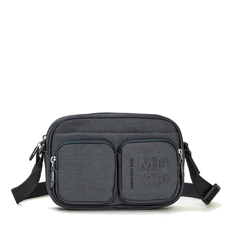 Camera Bag Small Donna MANDARINA DUCK linea MD20 in Tessuto Steel