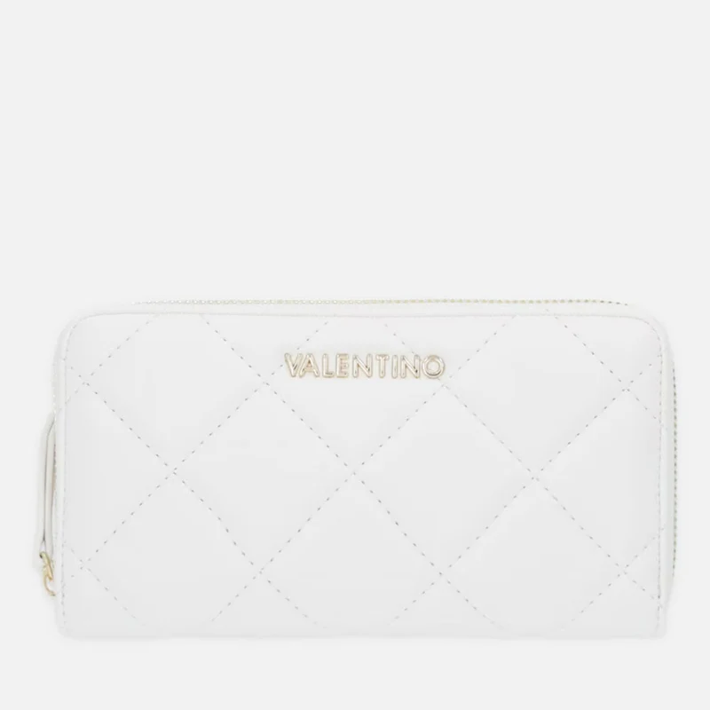 Portafoglio Donna VALENTINO BAGS Chiuso con Zip Linea Ocarina Colore Bianco