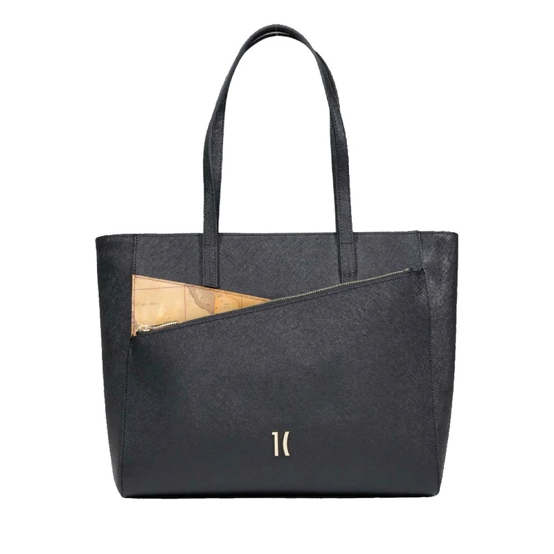 Shopping Bag Donna 1A Classe Alviero Martini linea Pearl City Nero LE11