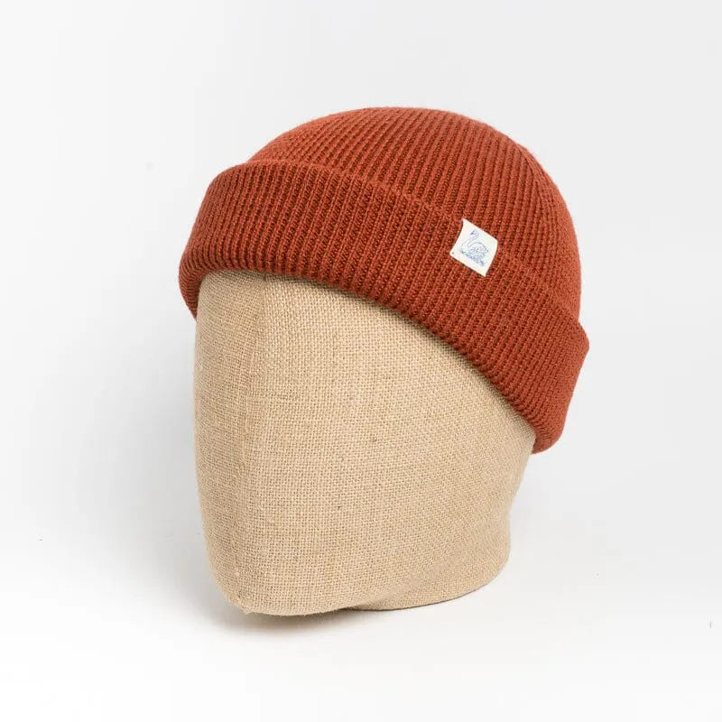 MERZ B. SCHWANEN - Berretto - Watch Cap Basic - 307 Clay mattone