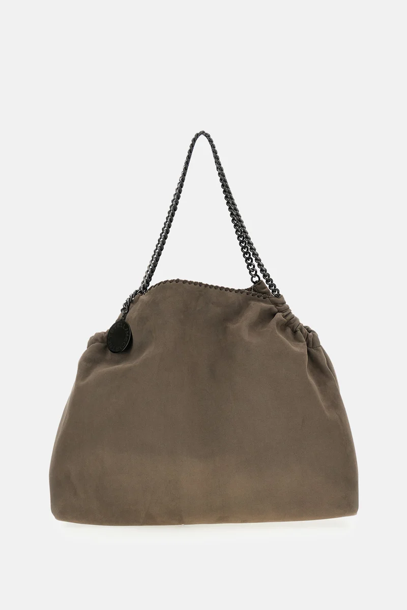 BORSA LARGE FALABELLA DRAWSTRING ALTER SUEDE