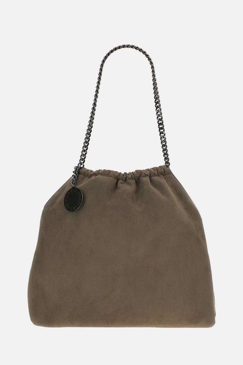 BORSA MEDIA FALABELLA DRAWSTRING ALTER SUEDE