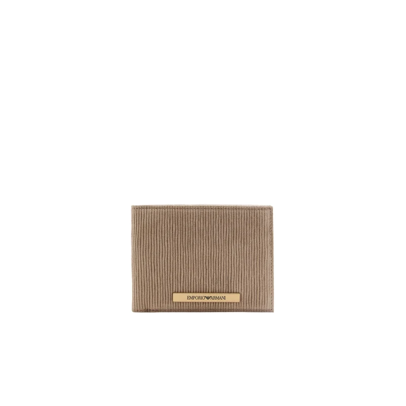 Portafoglio Uomo bifold in suede