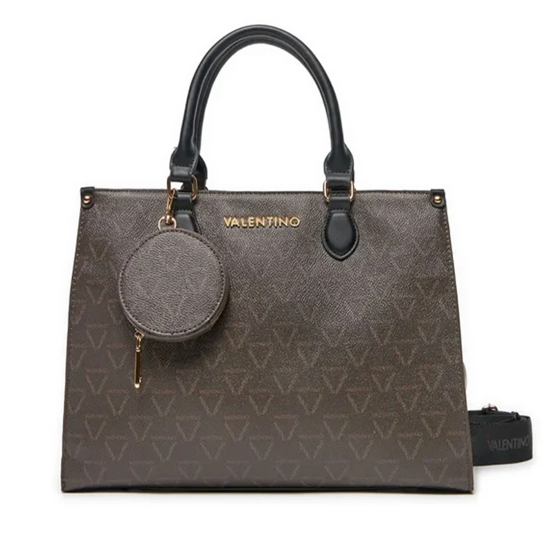 Borsa Donna a Mano VALENTINO BAGS linea Lady Re Colore Moro - Nero