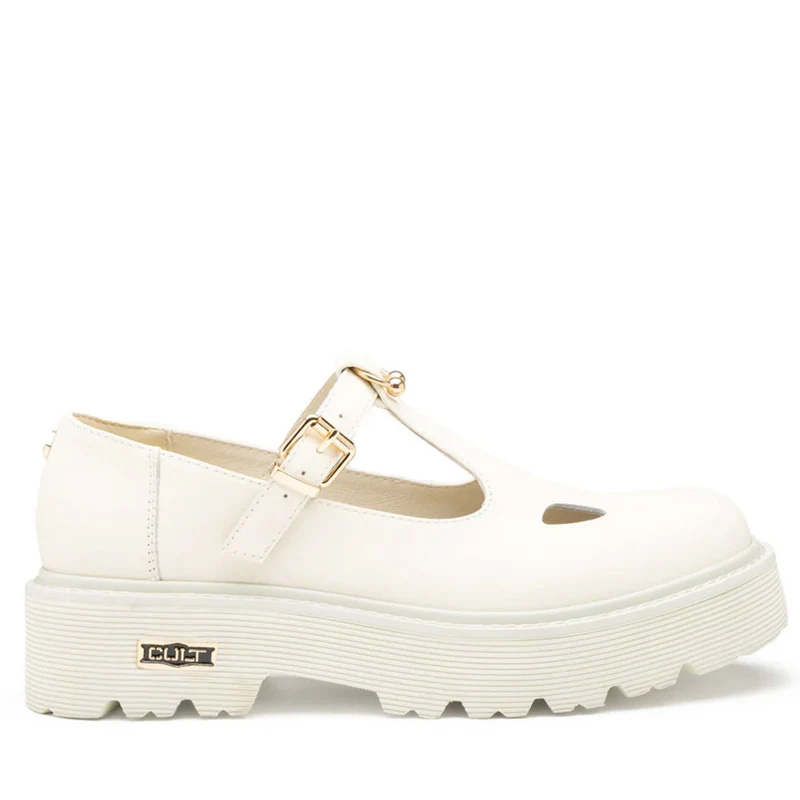 Sandali CULT Slash 4689 in Pelle Off White