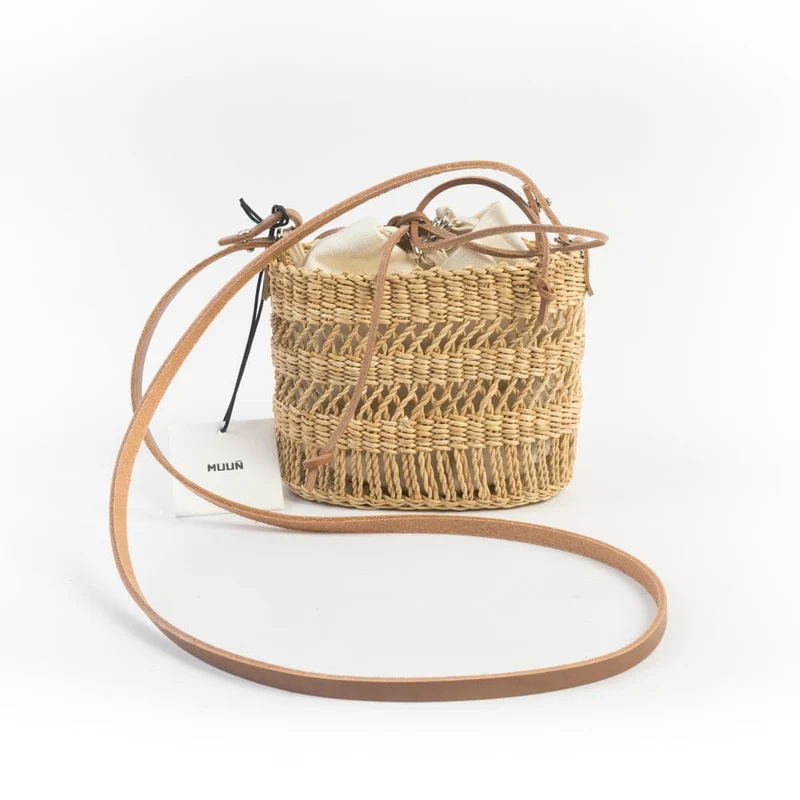 MUUÑ - Borsa - Minette - Naturale Cuoio