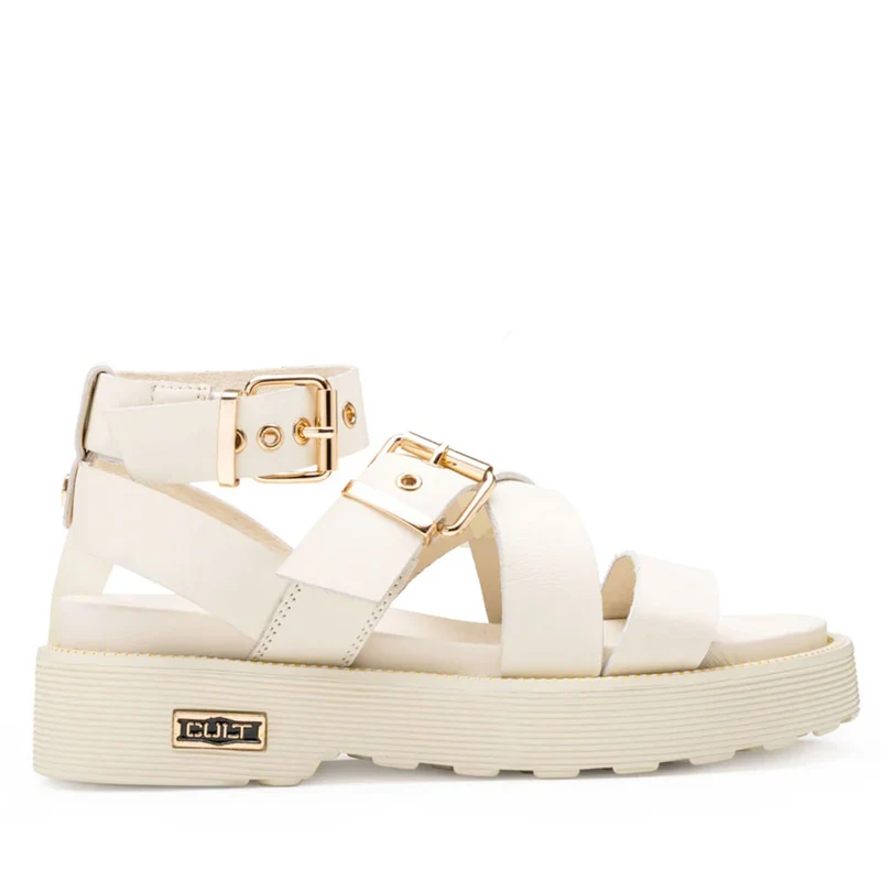 Sandali Donna CULT Ziggy 3442 in Pelle Off White