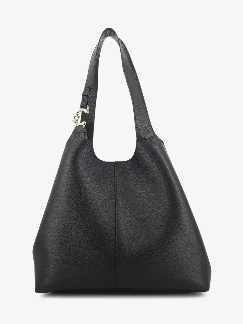 Handbag C-Easy large leather noir