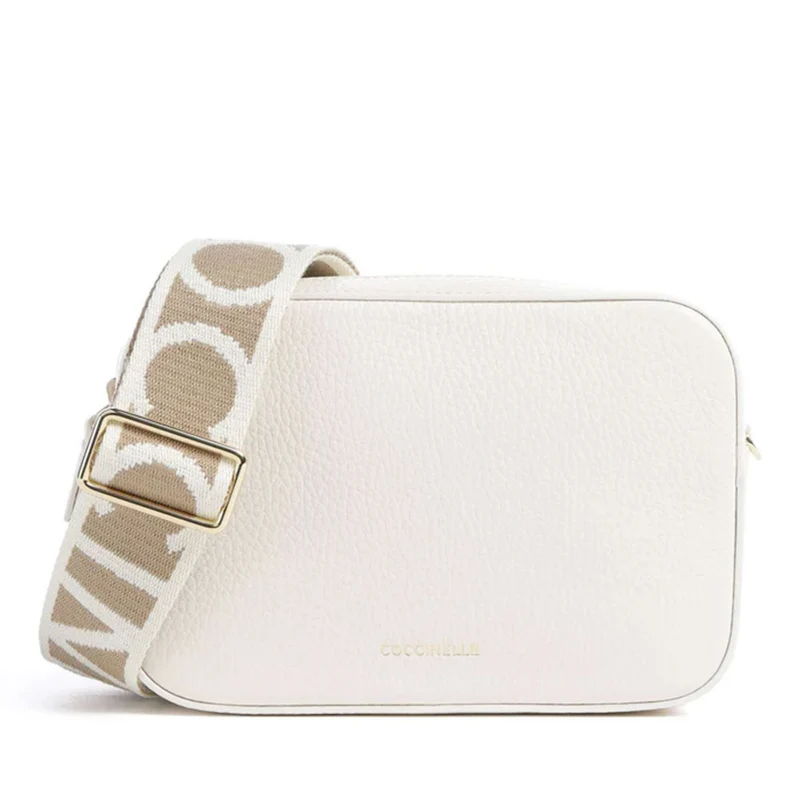 Borsa Donna a Tracolla COCCINELLE Linea Tebe Colore Pearl - E5MN555I101