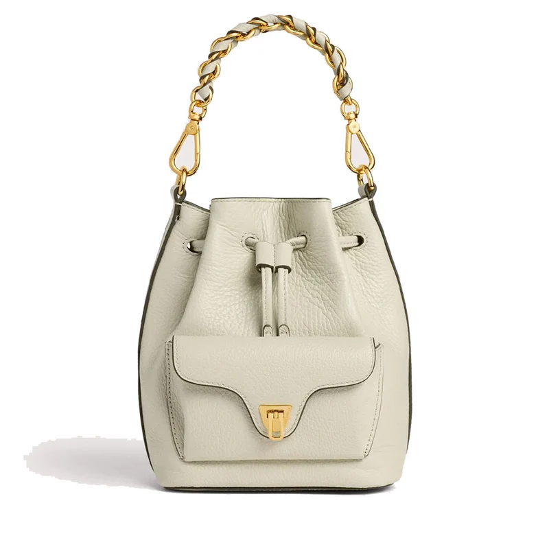 Borsa Donna a Mano COCCINELLE in Pelle linea Beat Generation Small Colore Eucalipto