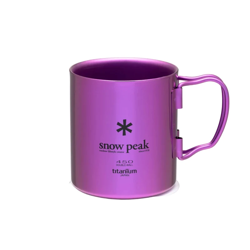 SNOW PEAK - TAZZA TITANIUM SINGLE WALL 450 - MG - 053 PURPLE