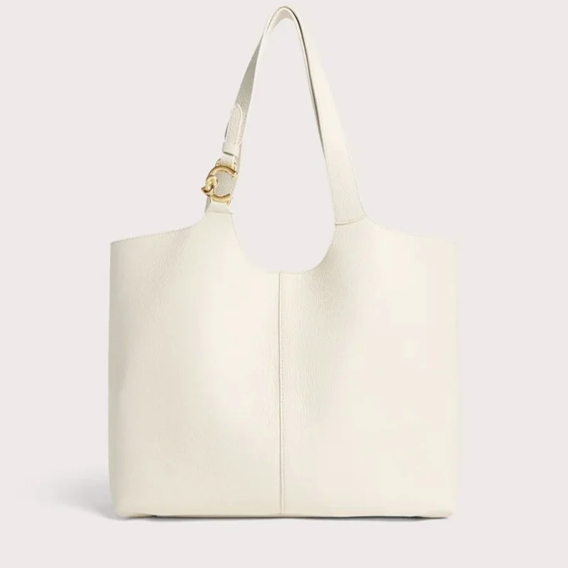 Borsa Donna a Spalla COCCINELLE Linea C-Easy Large Colore Pearl