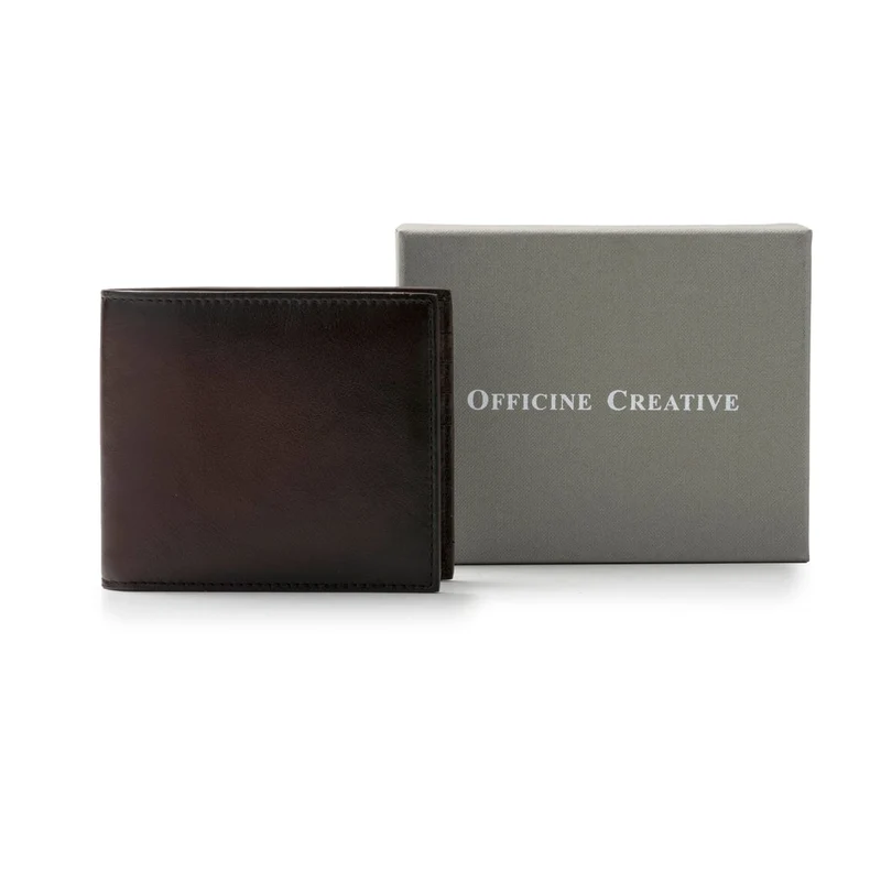OFFICINE CREATIVE - Portafogli - Boudin 23 Castagno