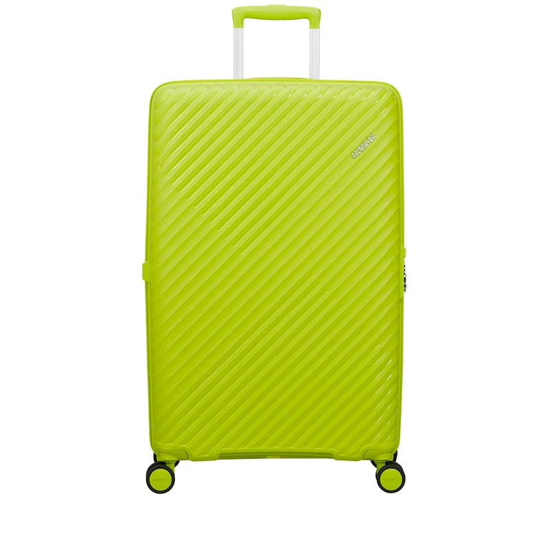 Trolley Grande Rigido Espandibile AMERICAN TOURISTER linea Diablast colore Hyper Lime