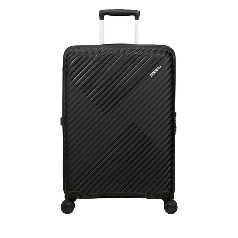Trolley Medio Rigido Espandibile AMERICAN TOURISTER linea Diablast colore Black Code