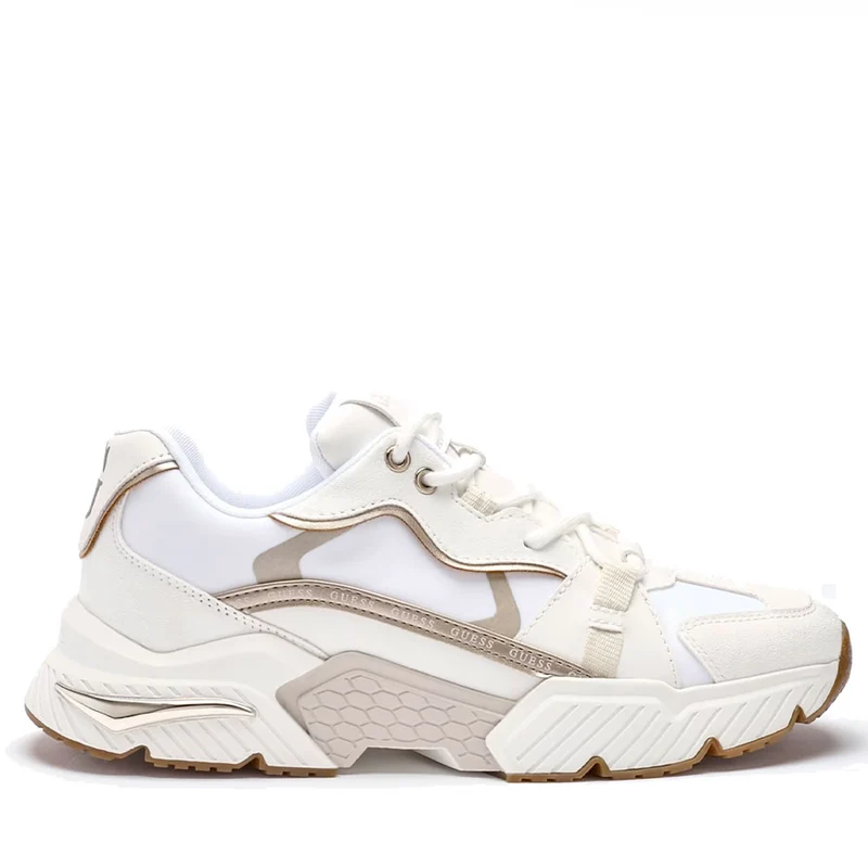 Scarpe Donna GUESS Sneakers Linea Carrli Colore Oro