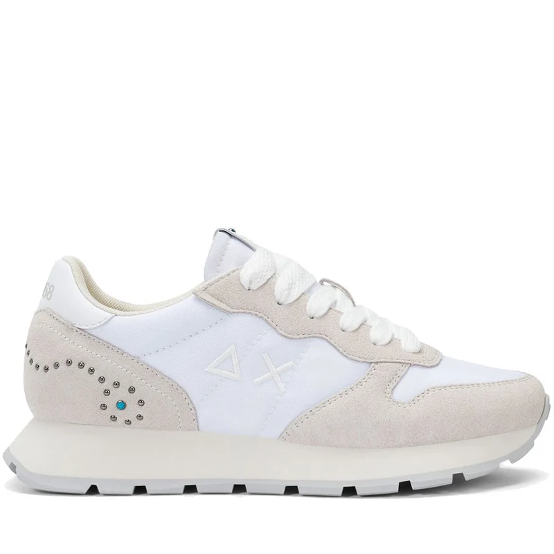Scarpe Donna Sun68 Sneakers Ally Studs Colore Bianco - Z36205