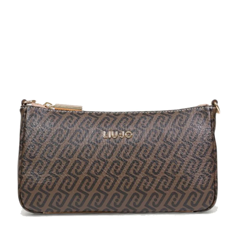 Mini Bag Donna LIU JO stampa Monogram Testa di Moro