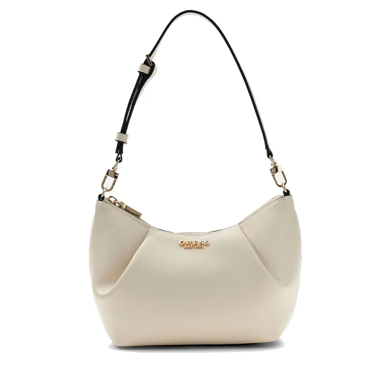 Borsa Donna Hobo a Spalla GUESS Linea Amorette colore Off White