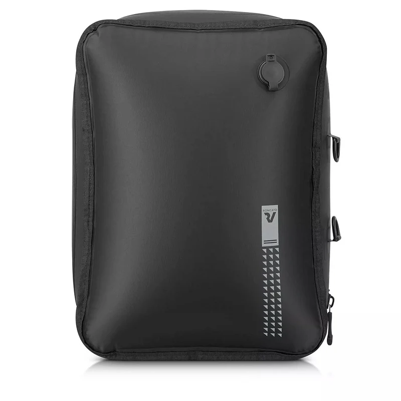 Sacca Sottovuoto per Zaino RONCATO linea Flatty in Tessuto Nero e Grigio