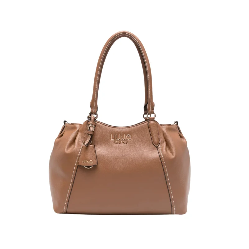 Borsa Donna con doppi manici tinta unita